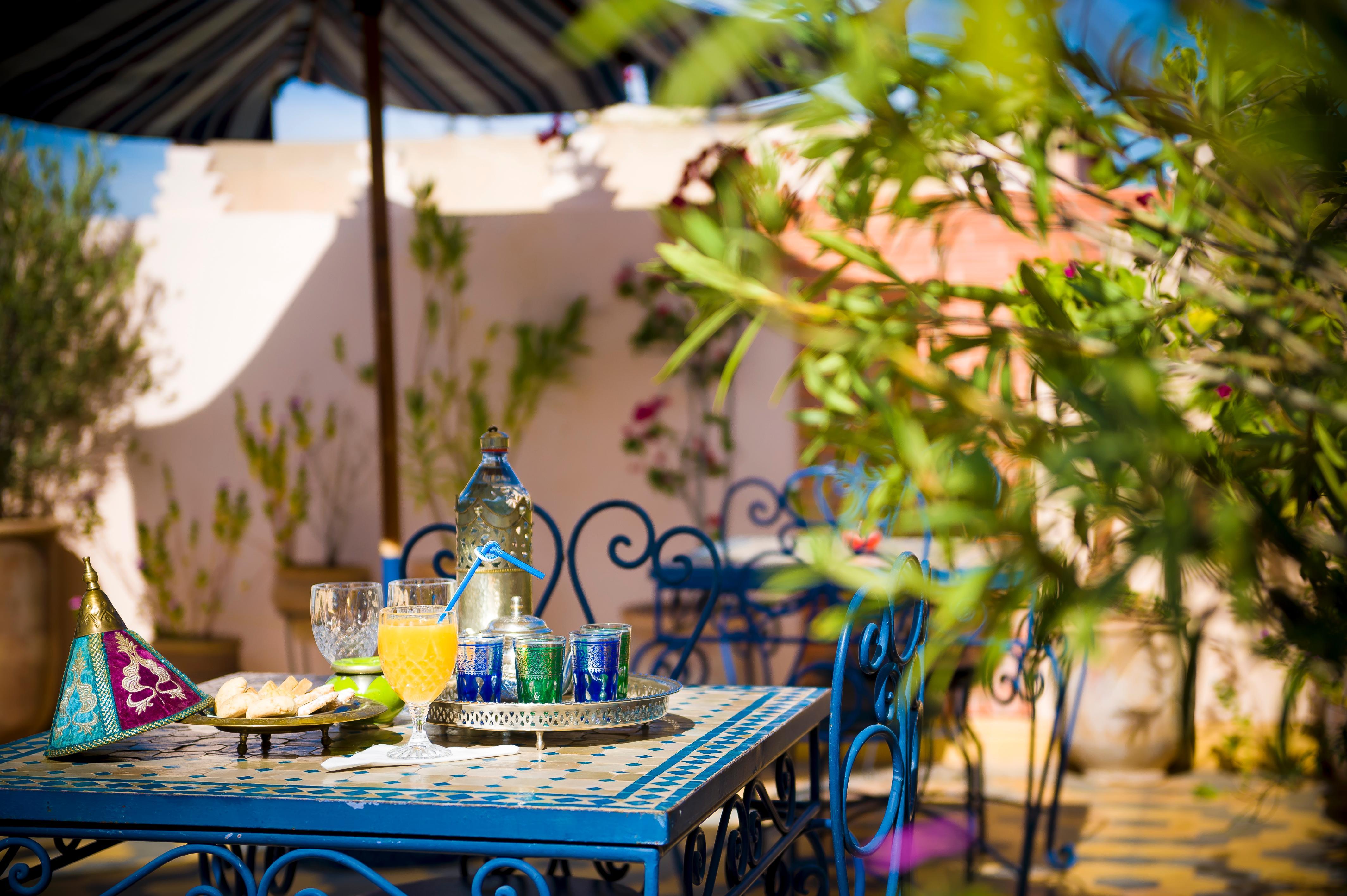 Riad Bleu Du Sud Marrakesh Luaran gambar
