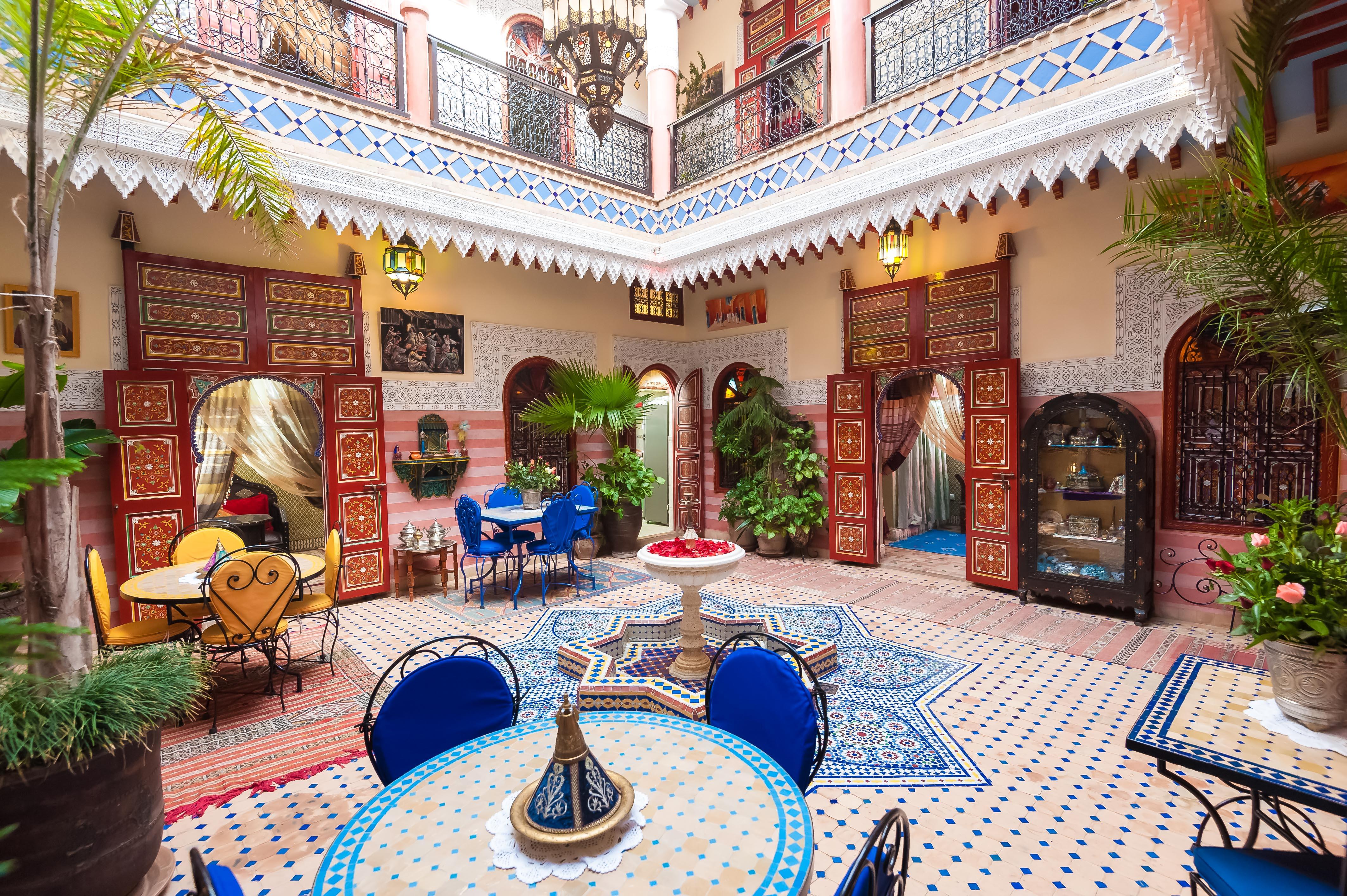 Riad Bleu Du Sud Marrakesh Luaran gambar