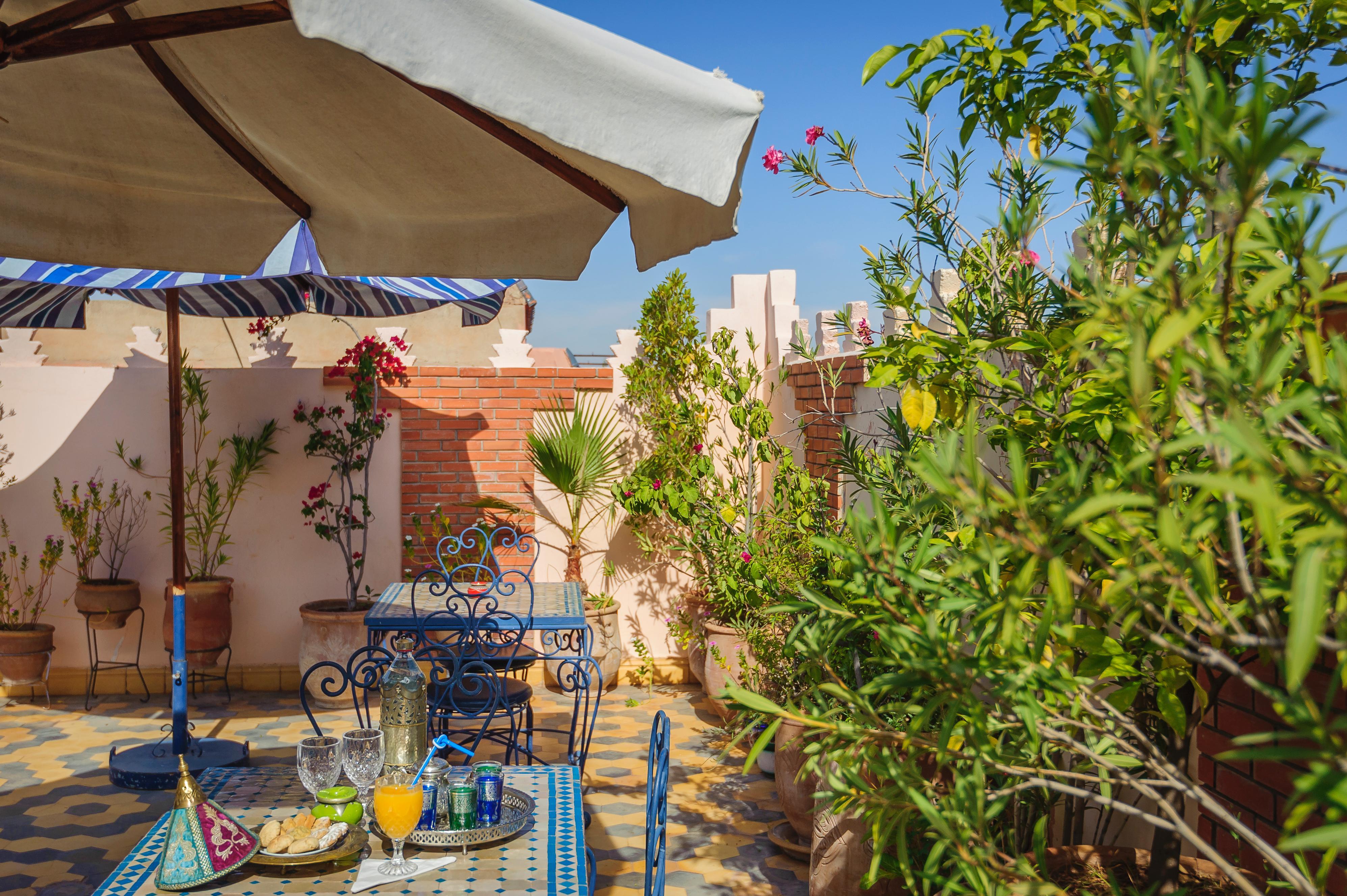 Riad Bleu Du Sud Marrakesh Luaran gambar