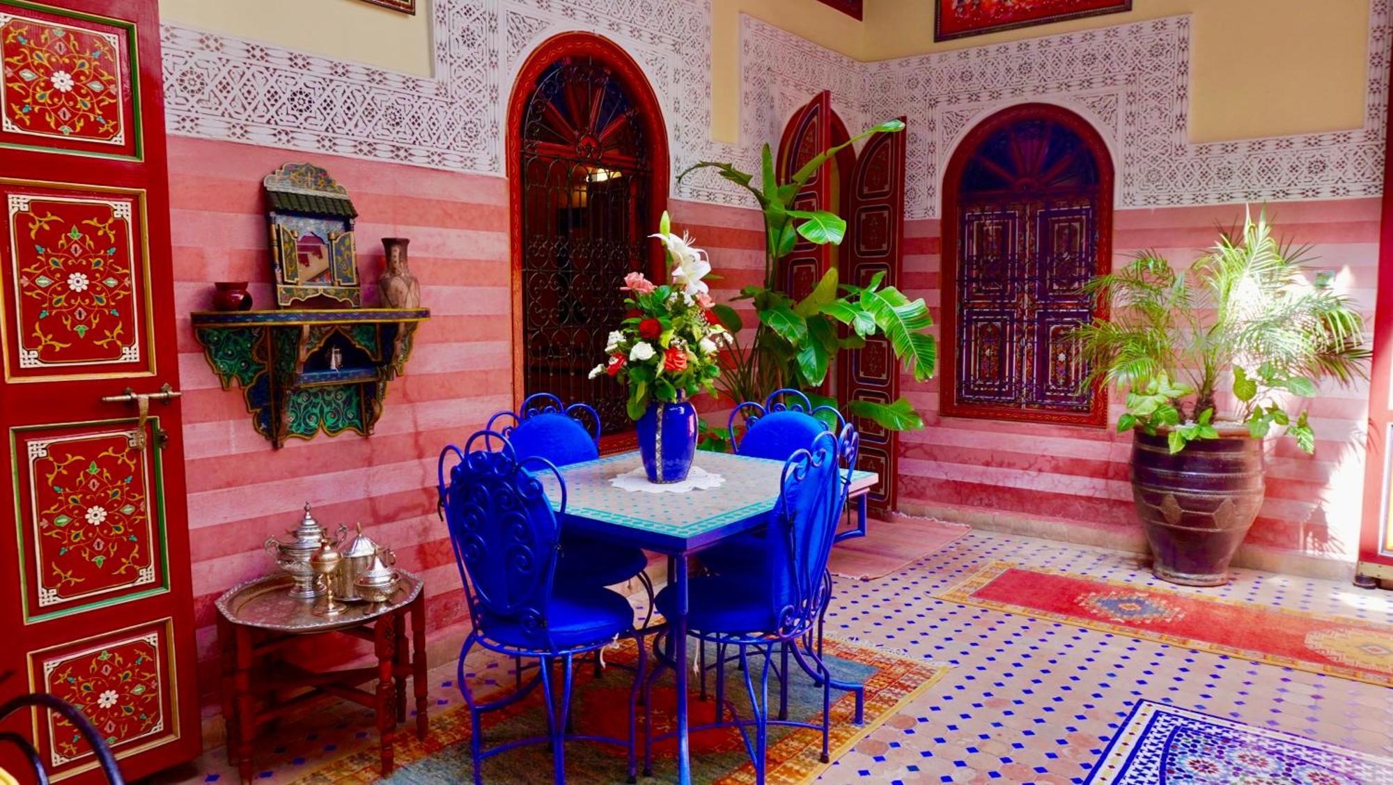 Riad Bleu Du Sud Marrakesh Luaran gambar