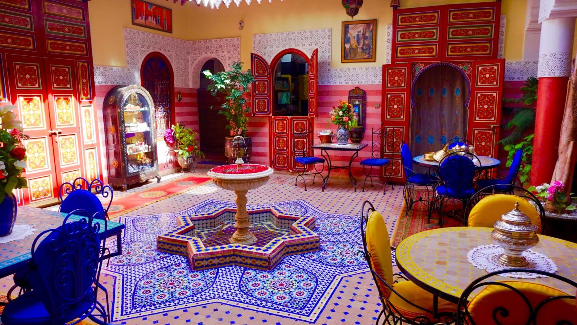 Riad Bleu Du Sud Marrakesh Luaran gambar