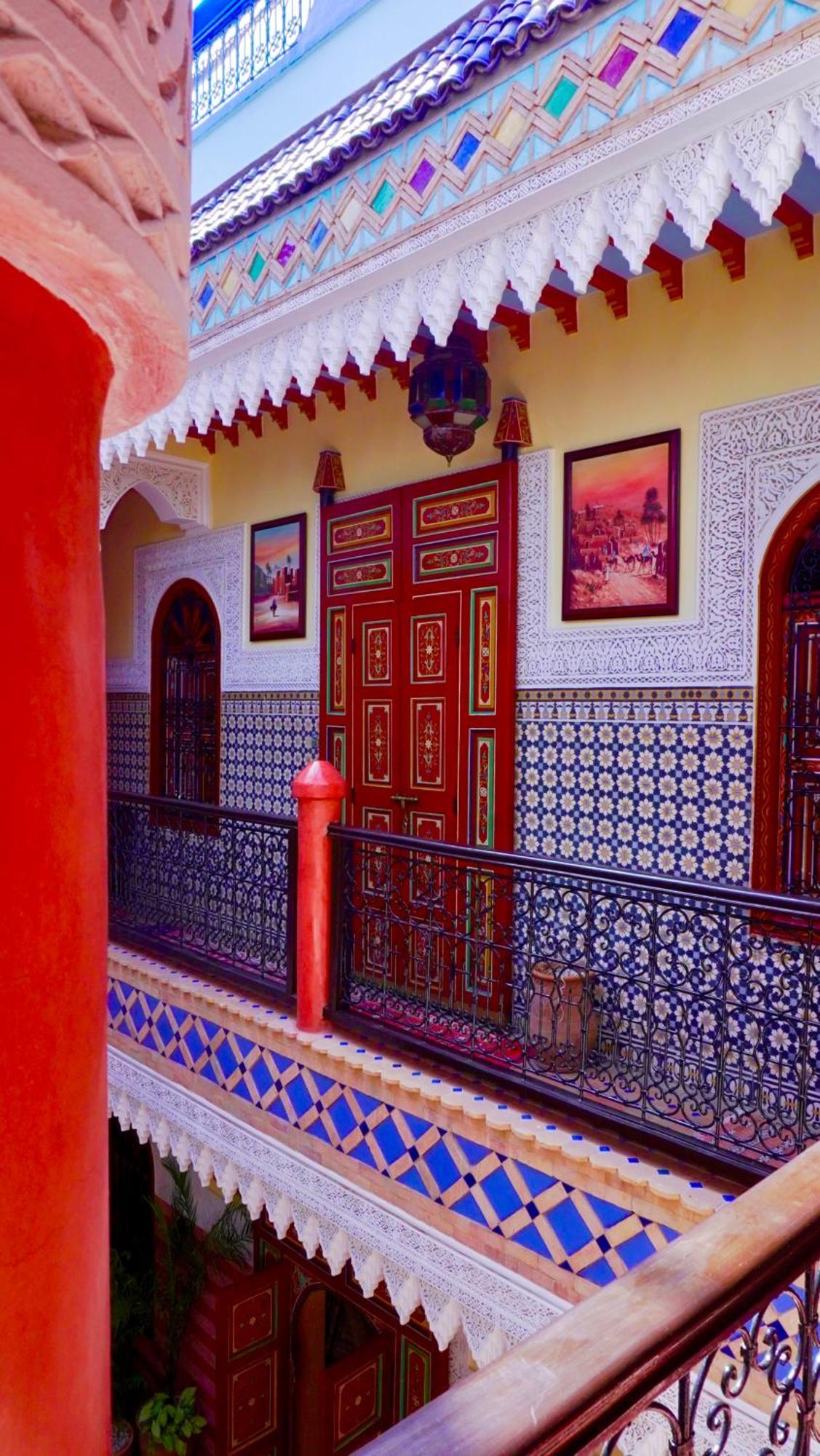 Riad Bleu Du Sud Marrakesh Luaran gambar
