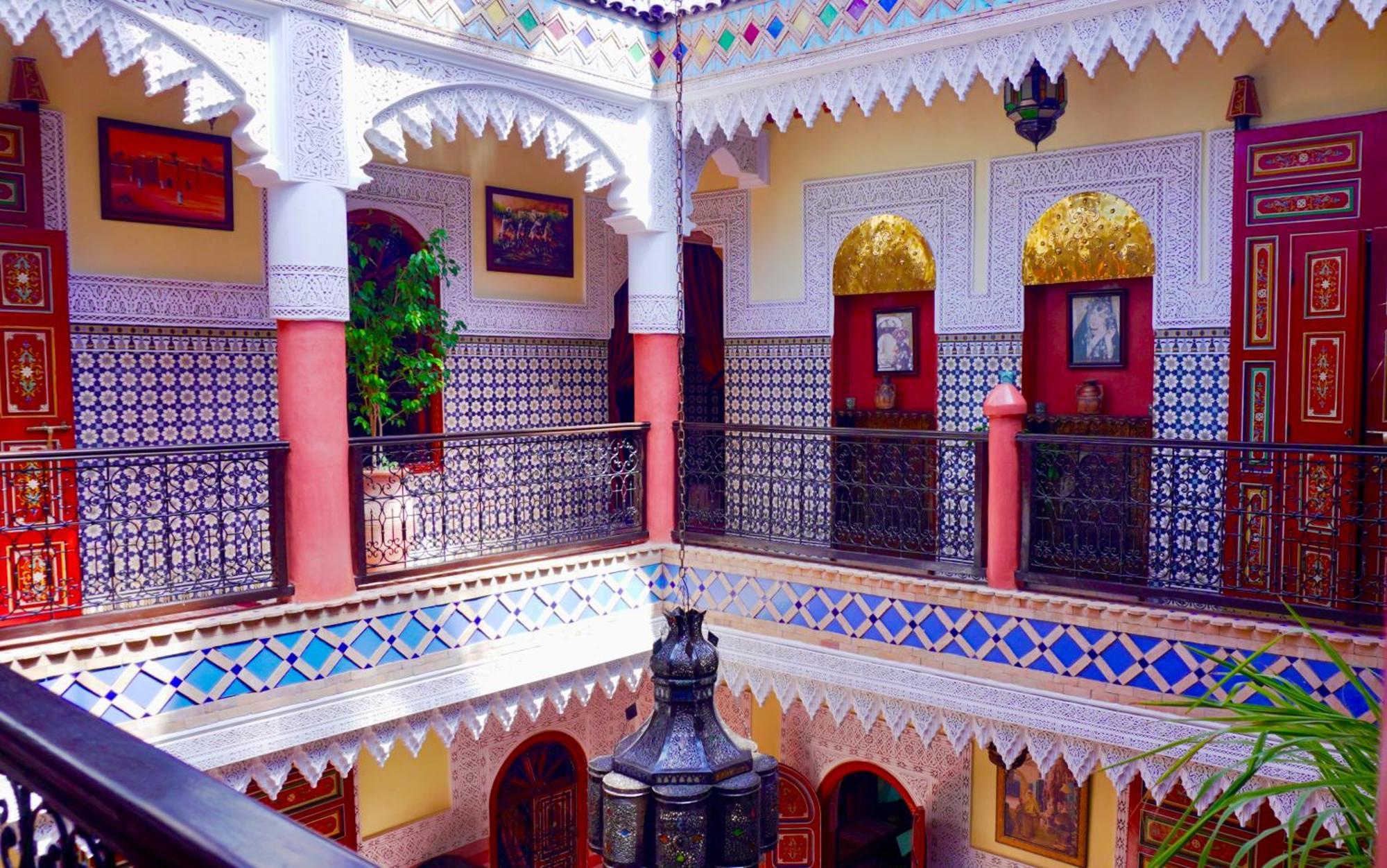 Riad Bleu Du Sud Marrakesh Luaran gambar